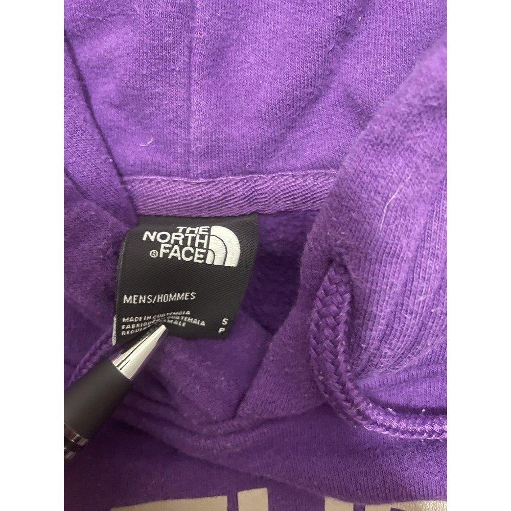 The North Face Hoodie Mens Small Pullover Big Logo Fleece Outdoor - Picture 2 of 10